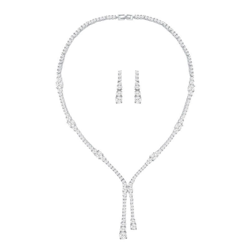 Diamond Necklace & Ear clip Kit